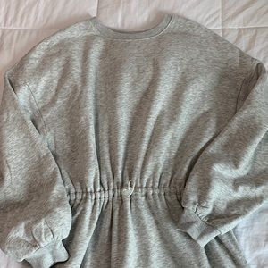 H&M adjustable scrunch waist mini dress